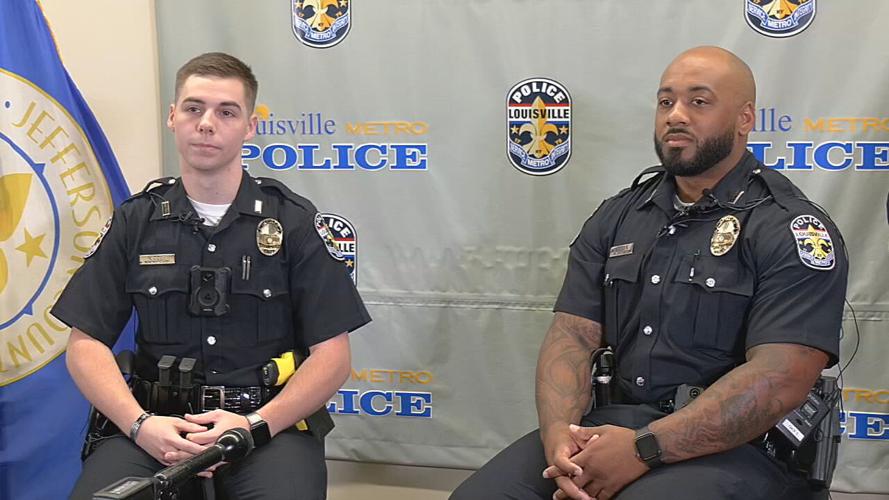 LMPD OFFICERS RESCUE BABY