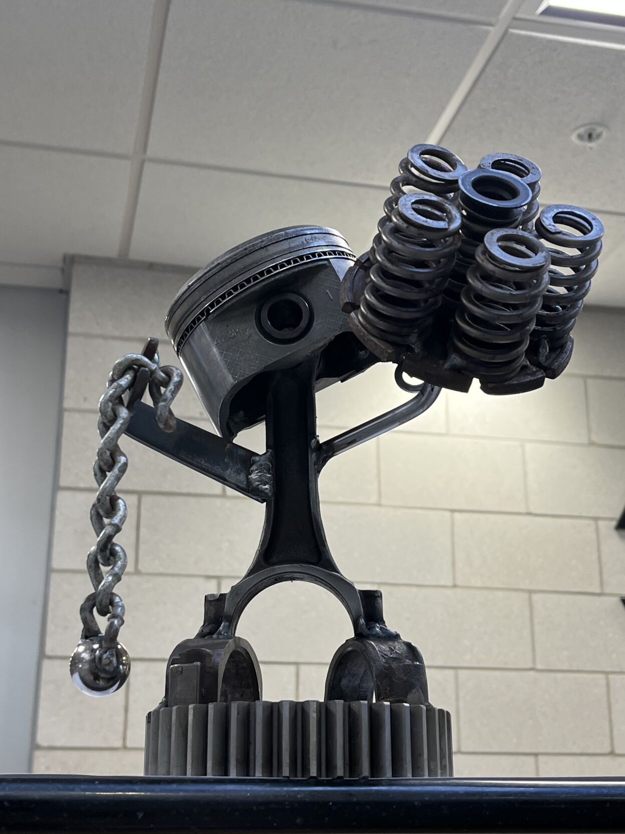 Trophy for Clark County auction Trunk or Treat car show