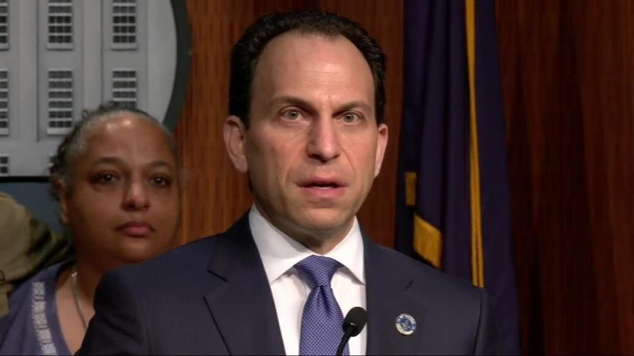 Mayor Craig Greenberg at Feb. 16 press briefing