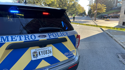 Pedestrian struck by vehicle at Broadway and Barret