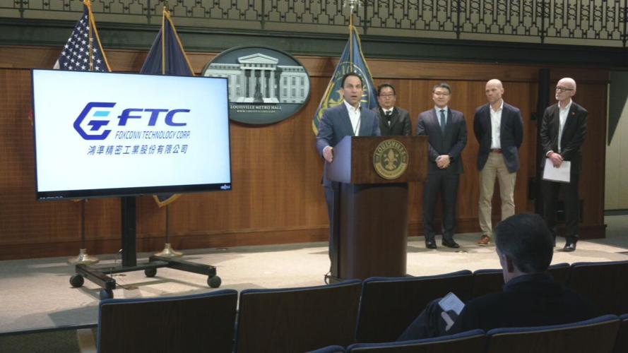 Foxconn announcement in Louisville