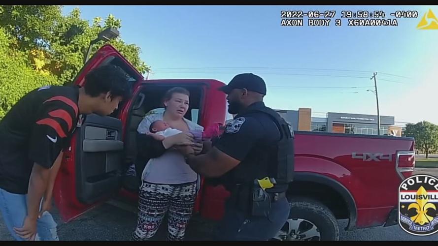 LMPD OFFICERS RESCUE BABY