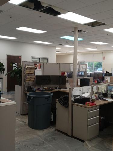 Jefferson County Clerk's Office West Branch flooding damage