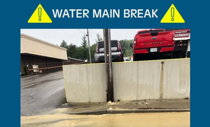 New Albany Water Main Break