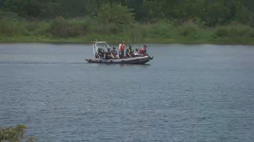 Water Rescue at Long Run Park