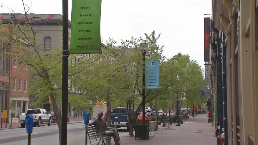 Empty Louisville street