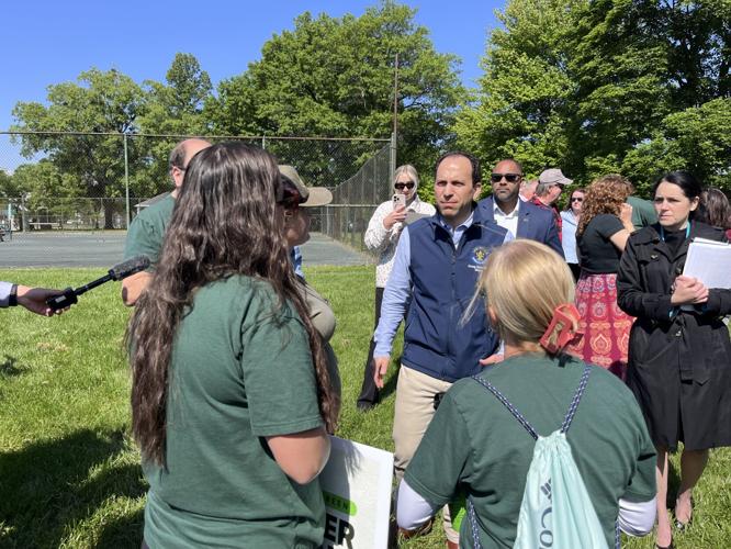 Mayor Craig Greenberg at Joe Creason Park