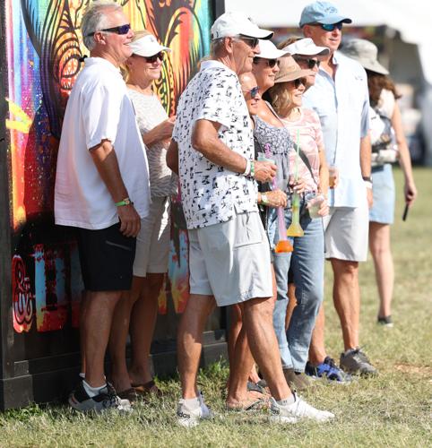 Group of people pose for photo at Bourbon and Beyond
