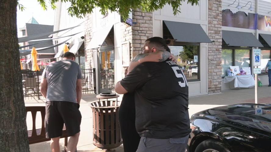 Westport Village homicide victim vigil 7-6-23