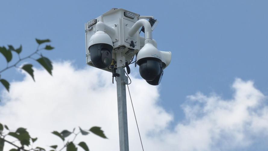 Camera outside skate park in Butchertown