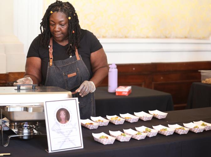Vendor at Louisville Black Chef Showcase.JPG