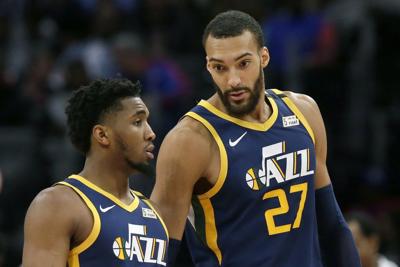 Coronavirus COVID-19 Rudy Gobert, Donovan Mitchell, NBA Utah Jazz