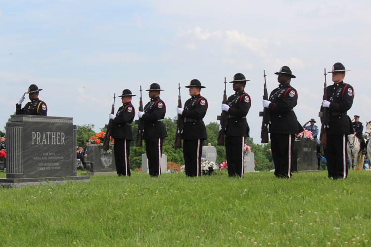 Funeral service and procession for Bardstown Police Ofc. Jason Ellis on May 30, 2013
