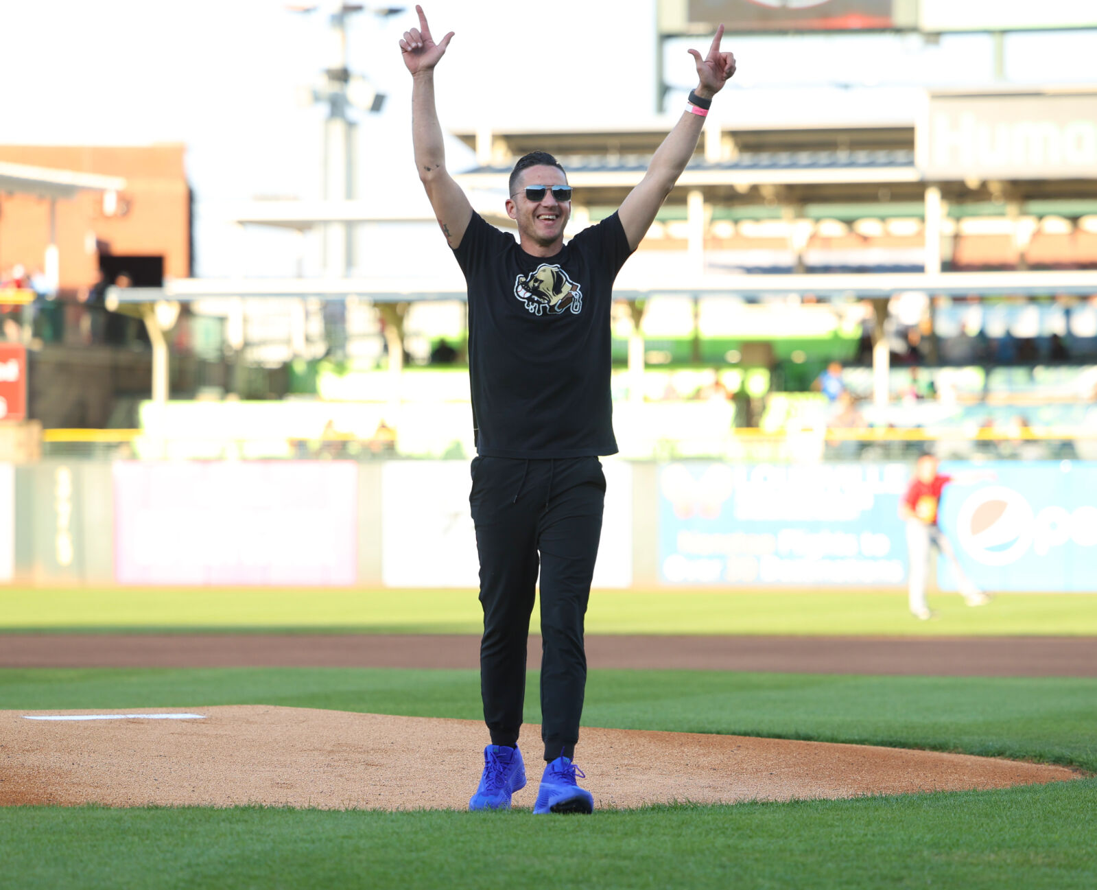 First pitch thrown out at Bats game.JPG