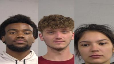 Antonio Harris, Jordan Novak and Nahtaeya Cronford