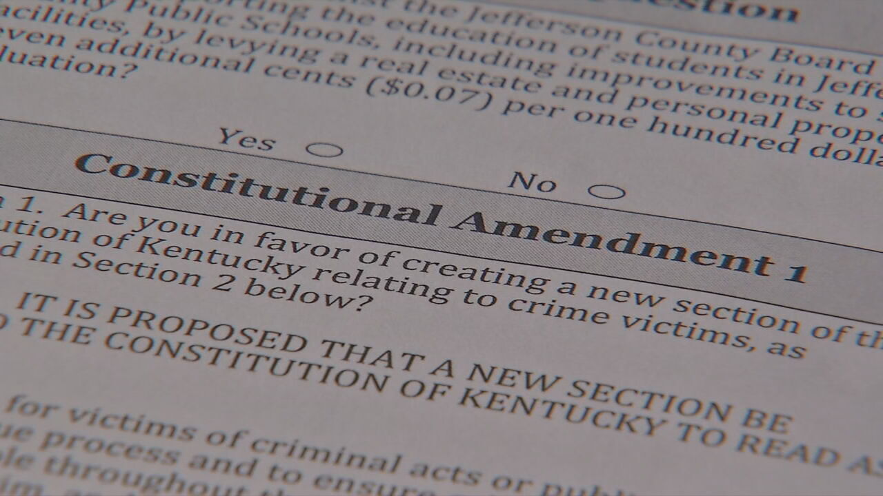 2 Proposed Constitutional Amendments Included On The Kentucky Ballot ...