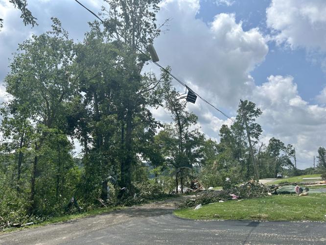 Grayson County storm damage cleanup 7-22-26
