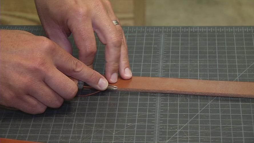 Clayton & Crume offers your dad the chance to get crafty with leather