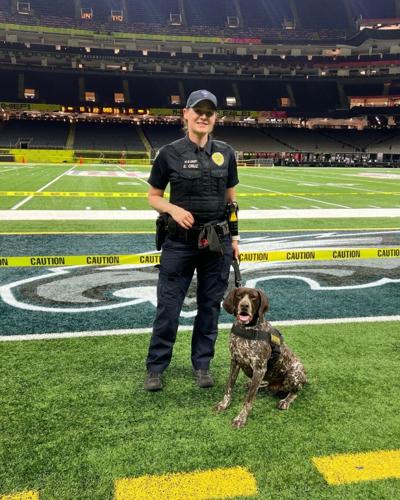 Louisville Airport K-9 Unit at Super Bowl