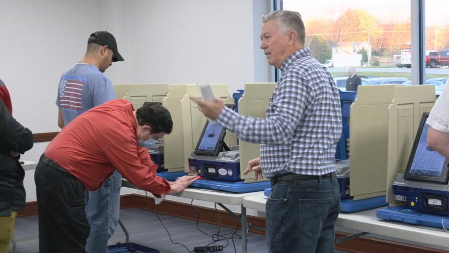 Voting problems in Floyd County at Prosser Career Education Center