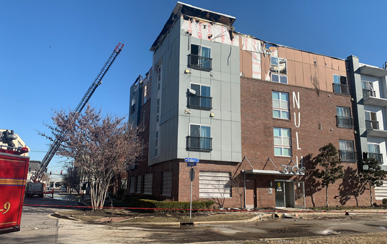 NuLu apartment damaged by fire