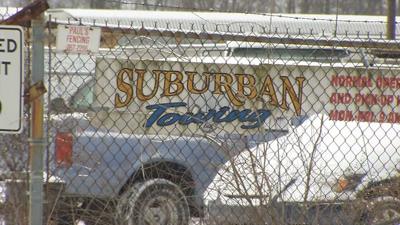 Suburban Towing, Inc. lot