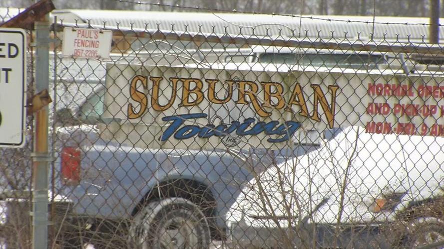 Suburban Towing, Inc. lot