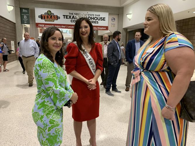 Miss Kentucky at Country Ham Breakfast and Auction
