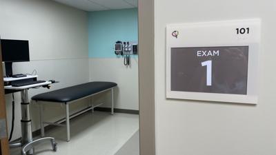Exam room at Norton Children's - Russell in west Louisville