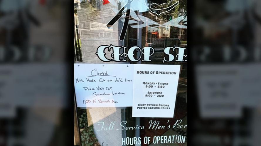 Derby City Chop Shop Meth Note