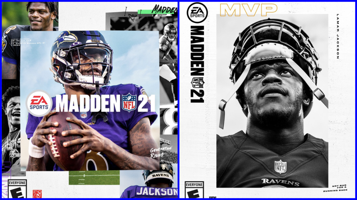 Crawford For Lamar Jackson Madden Cover Is Another Kind Of