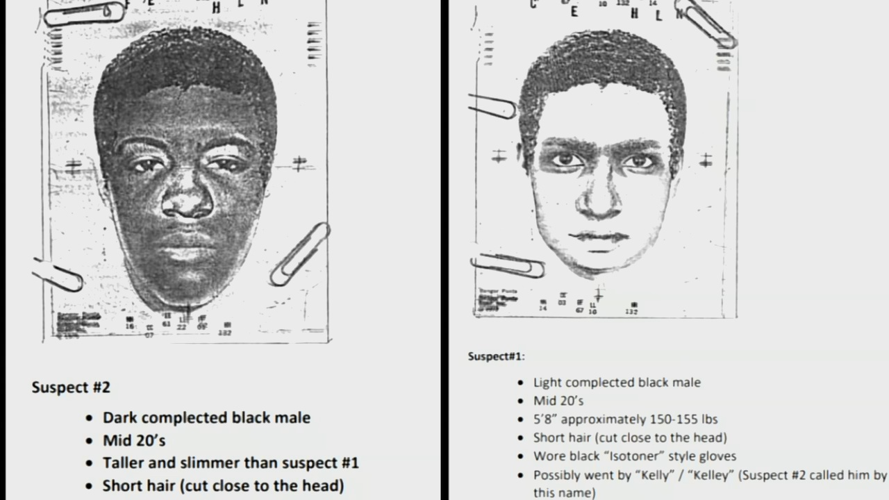 Composite sketches of 1986 rape suspects release by LMPD's Special Victims Unit