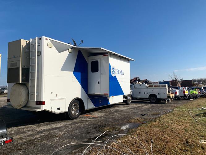 FEMA TRAILER - DAWSON SPRINGS TORNADO 12-14-2021 1
