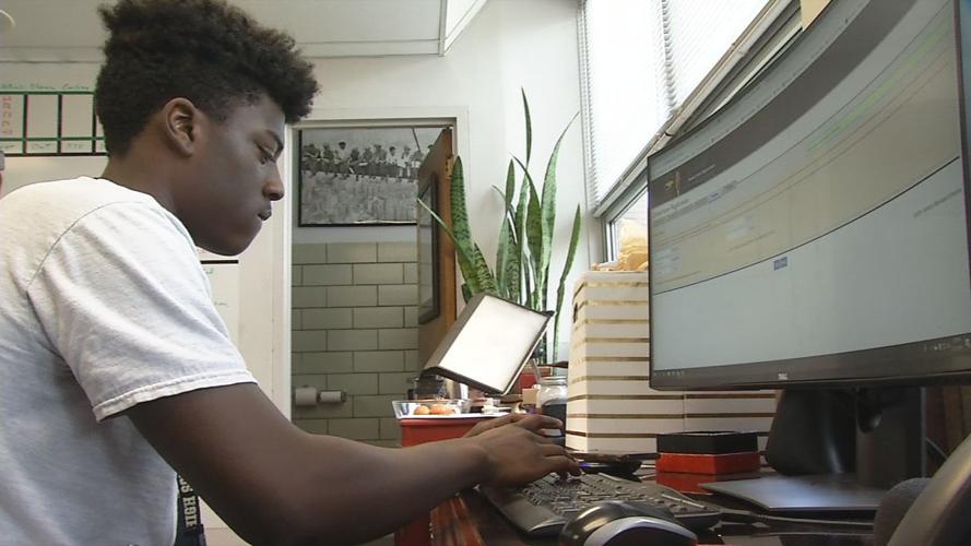 Central HS student registers to vote