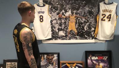 Trey York, Bullitt County-based Kobe Bryant superfan