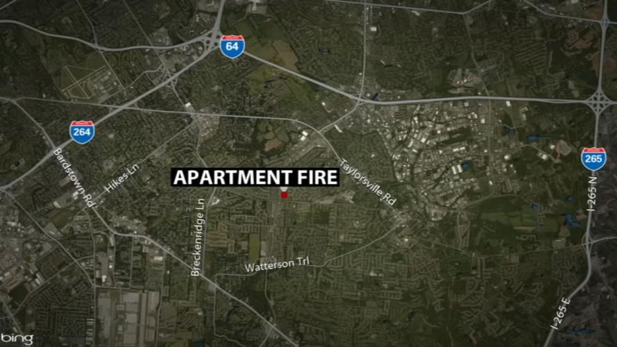 Fenwick Hill Place Apartment Fire Map