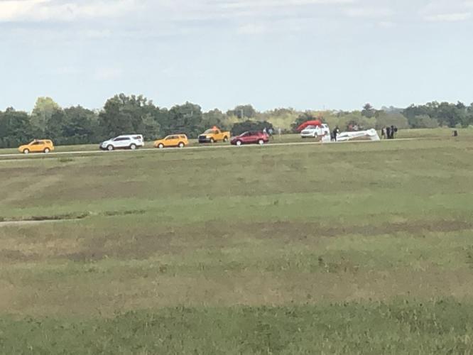upside down plane bowman field