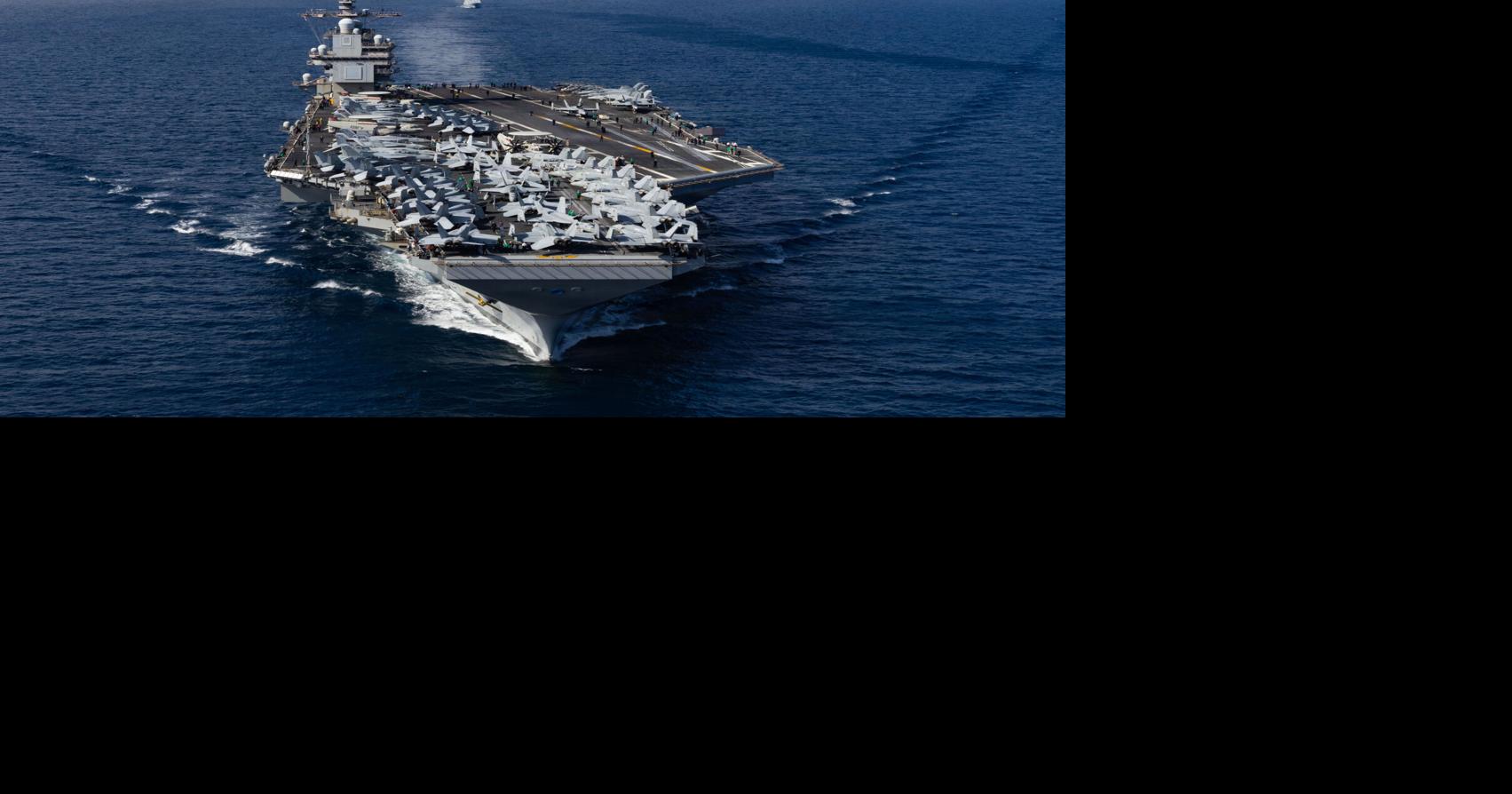 Trump says he's sending second aircraft carrier to the Mideast as he seeks Iran deal