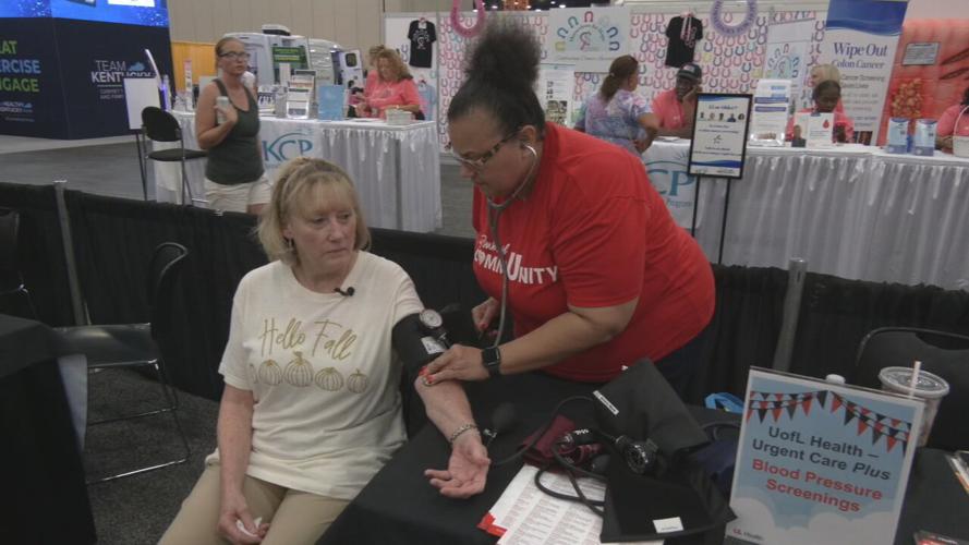 Kentucky State Fair-UofL Health booth