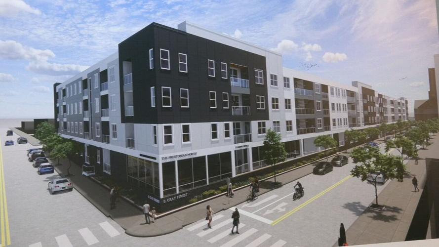 Artist rendering of The Prestonian