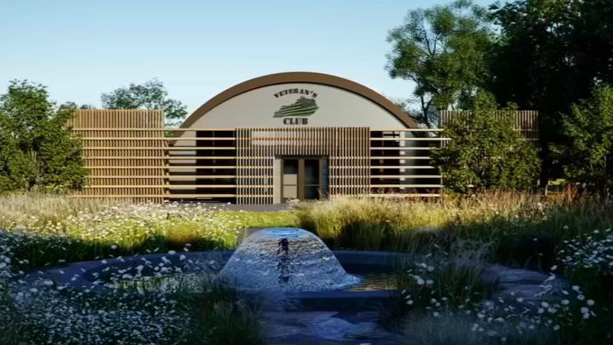 Proposed design for tiny homes for Veteran's Club's Camp Restoration project