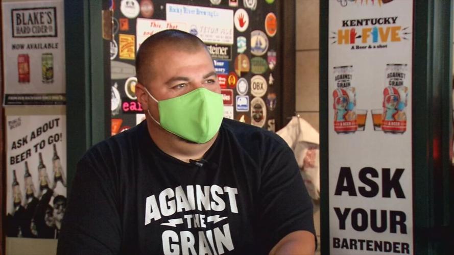 Sam Cruz, co-owner of Against The Grain on Bardstown Road