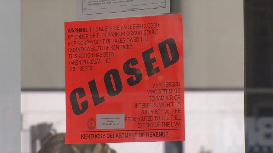 Cellar Door Chocolates closed sign 2 14 2020