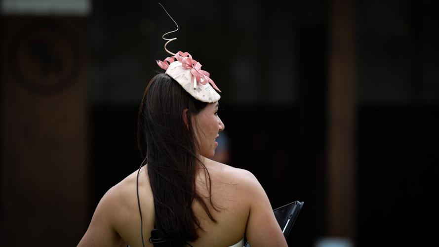 Fans on Kentucky Oaks Day 2025