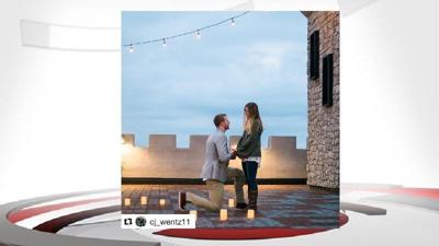 Eagles QB Carson Wentz proposes to his Kentucky girlfriend at a castle