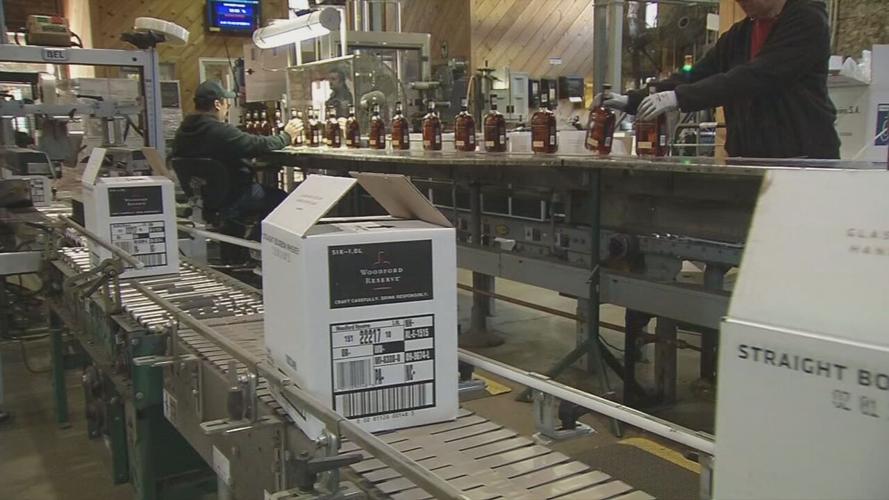 Woodford Reserve bourbon facility