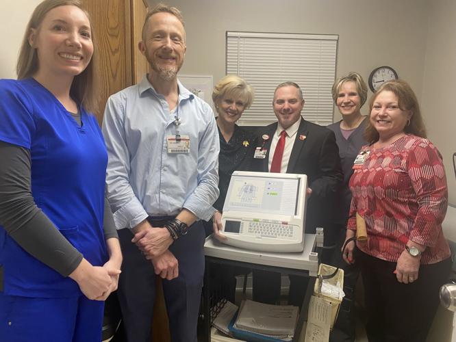 UofL Health - Shelbyville hospital donates EKG machine