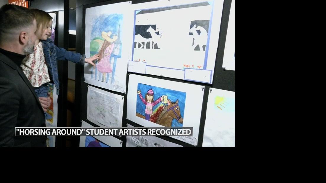 Students recognized at annual Horsing Around with Art - 3.4.25