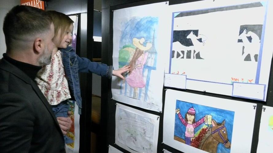 Students recognized at annual Horsing Around with Art - 3.4.25