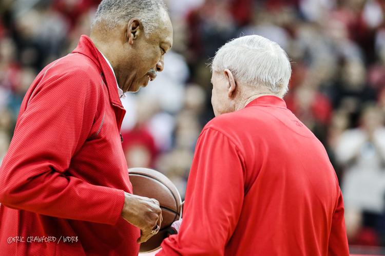 Wade Houston and Denny Crum